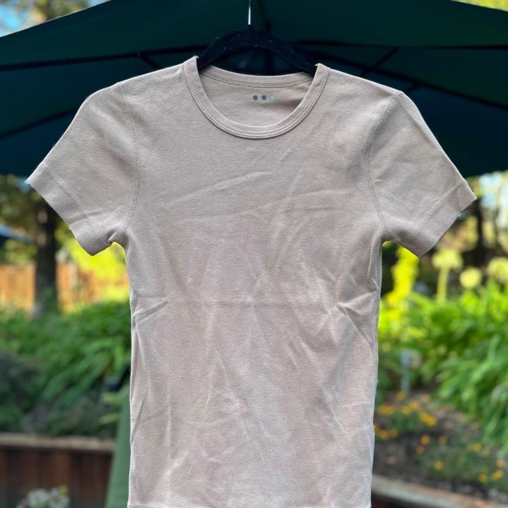 Vintage Three Dots Heavyweight Slim Fit Basic Tee